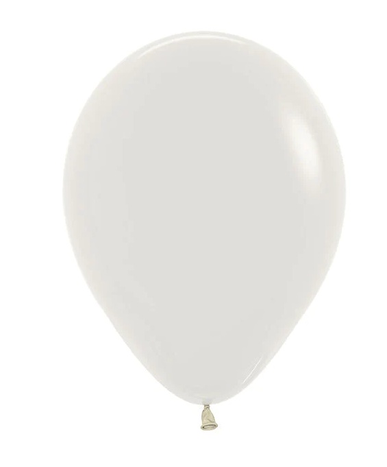 Globo Latex Redondo Pastel Dusk Crema R-12 *50und Sempertex